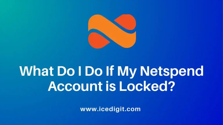 what do i do if my netspend account is locked