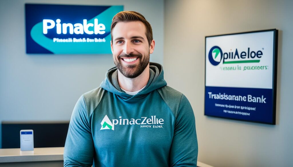 Money transfer enrollment with Zelle at Pinnacle Bank