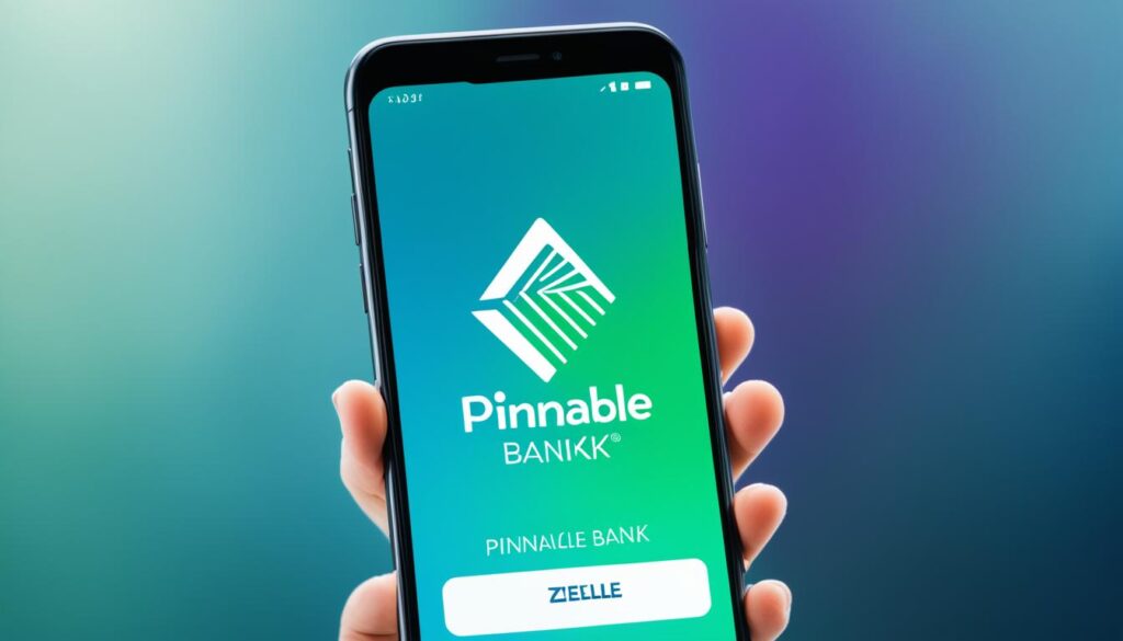 Pinnacle Bank mobile banking with Zelle