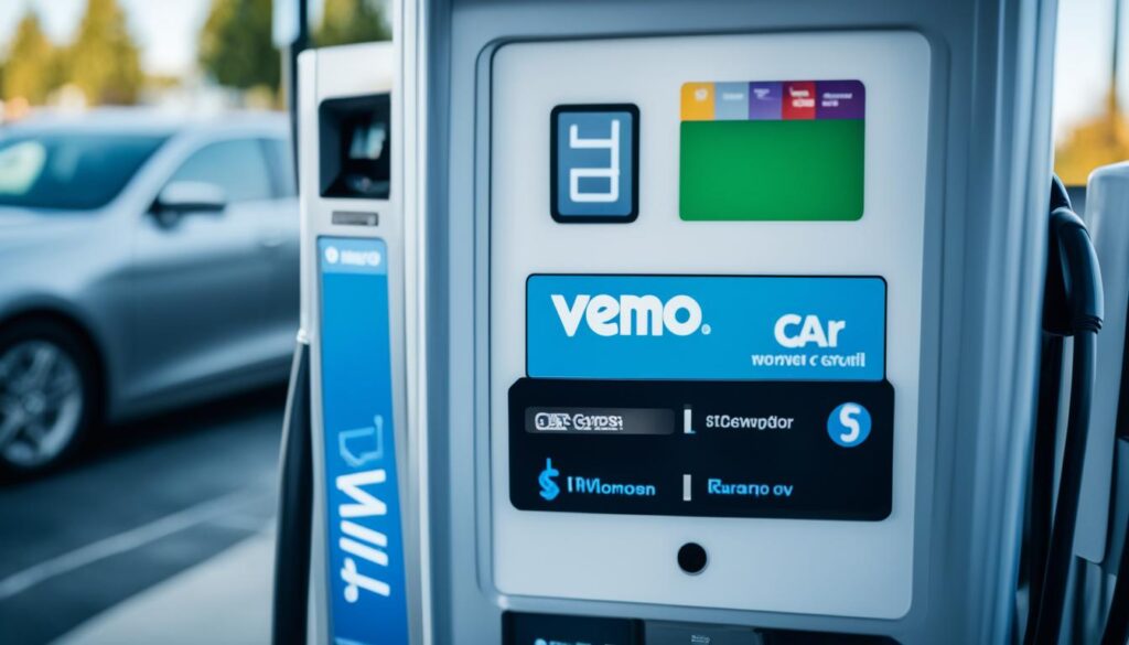QR code payments at gas stations