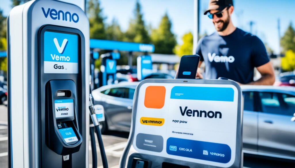Venmo QR Code Payment at Gas Stations